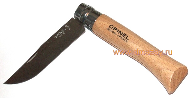 Складной нож Opinel (ОПИНЕЛЬ) Tradition 10VRI 123100 (№10 Inox) с длиной лезвия 10 см